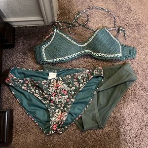 Xhilaration bikini top and bottom